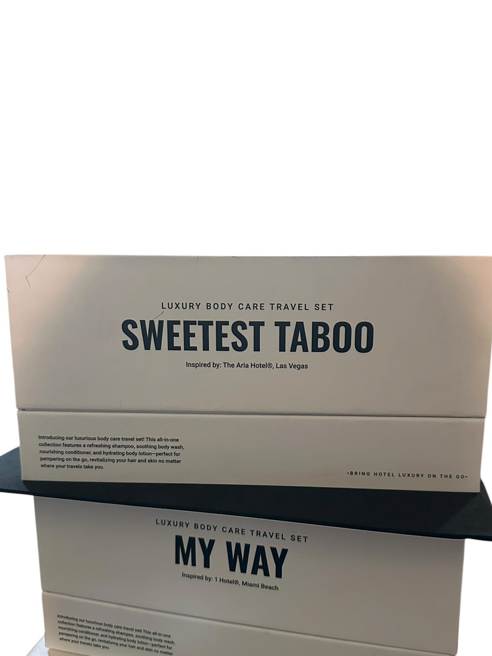 Sweetest Taboo Luxury Body Care Travel Set - S&C, Body Soap & lotion